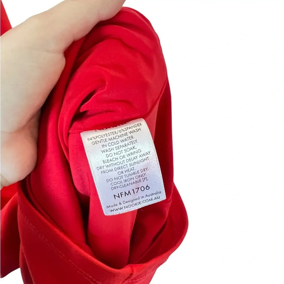 Nookie Pretty Woman Midi Dress in Cherry Red - Picture 4 of 11